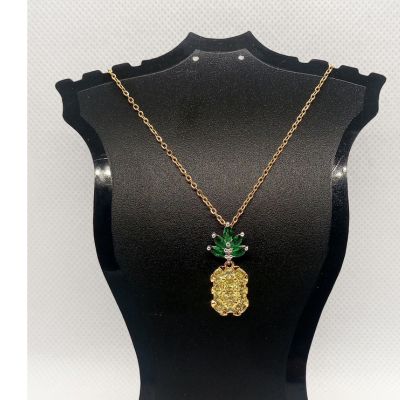 Tropical  Crystal Pendant and Stylish Necklace for Girls