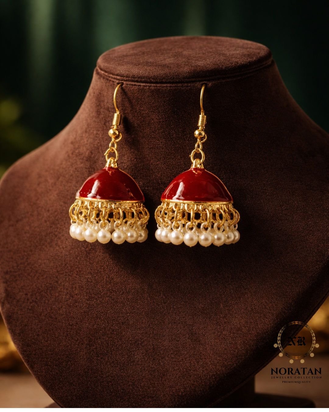 Classic Small Jhumka for Women | Simple Earrings Online Pakistan