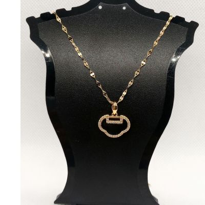 Oval Crystal Bar Design Elegant Necklace for Women and  Trendy Fashion Jewellery Online in Pakistan