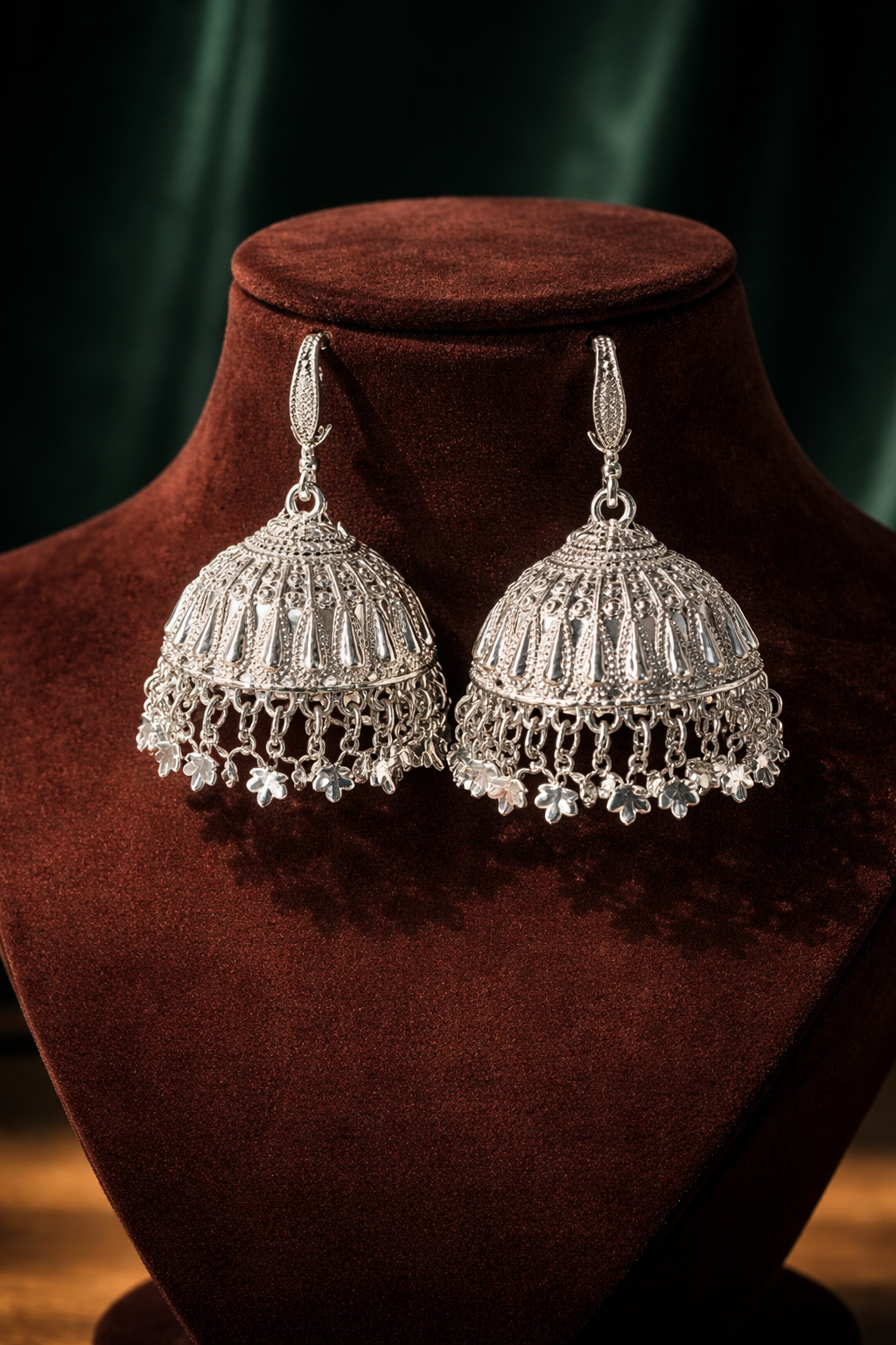 Kundan Jhumka Earrings | Indian Style Jewellery in Pakistans